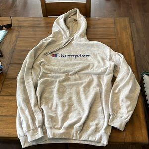 Champion Powerblend Gray 2XLT (Tall) Hoodie